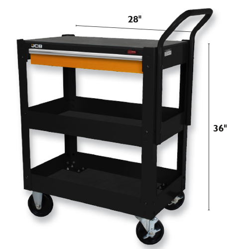 single-drawer-tool-cart-size